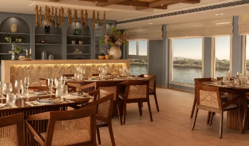 Ristorante Dahabeya Nebu Ra - Crociera sul Nilo Privata