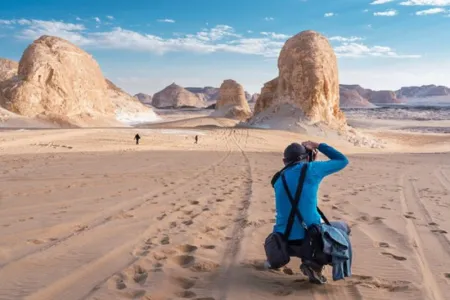 Tour Deserto Egiziano: Il Cairo, Fayoum, Wadi Hitan, Bahariya e Deserto Bianco