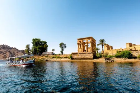 high dam and Philae temple